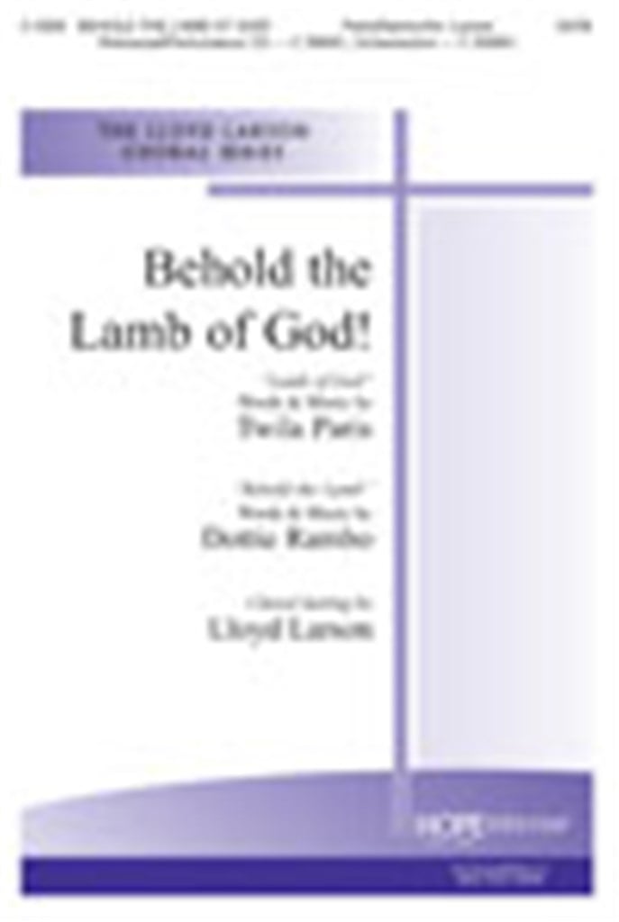 Behold the Lamb of God!